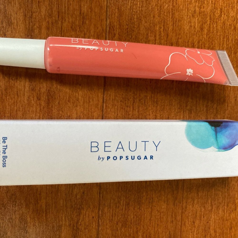 NIB 3 Beauty by PopSugar Be The Boss Lip Gloss 04 Borderline 0.3 oz - Picture 8 of 8